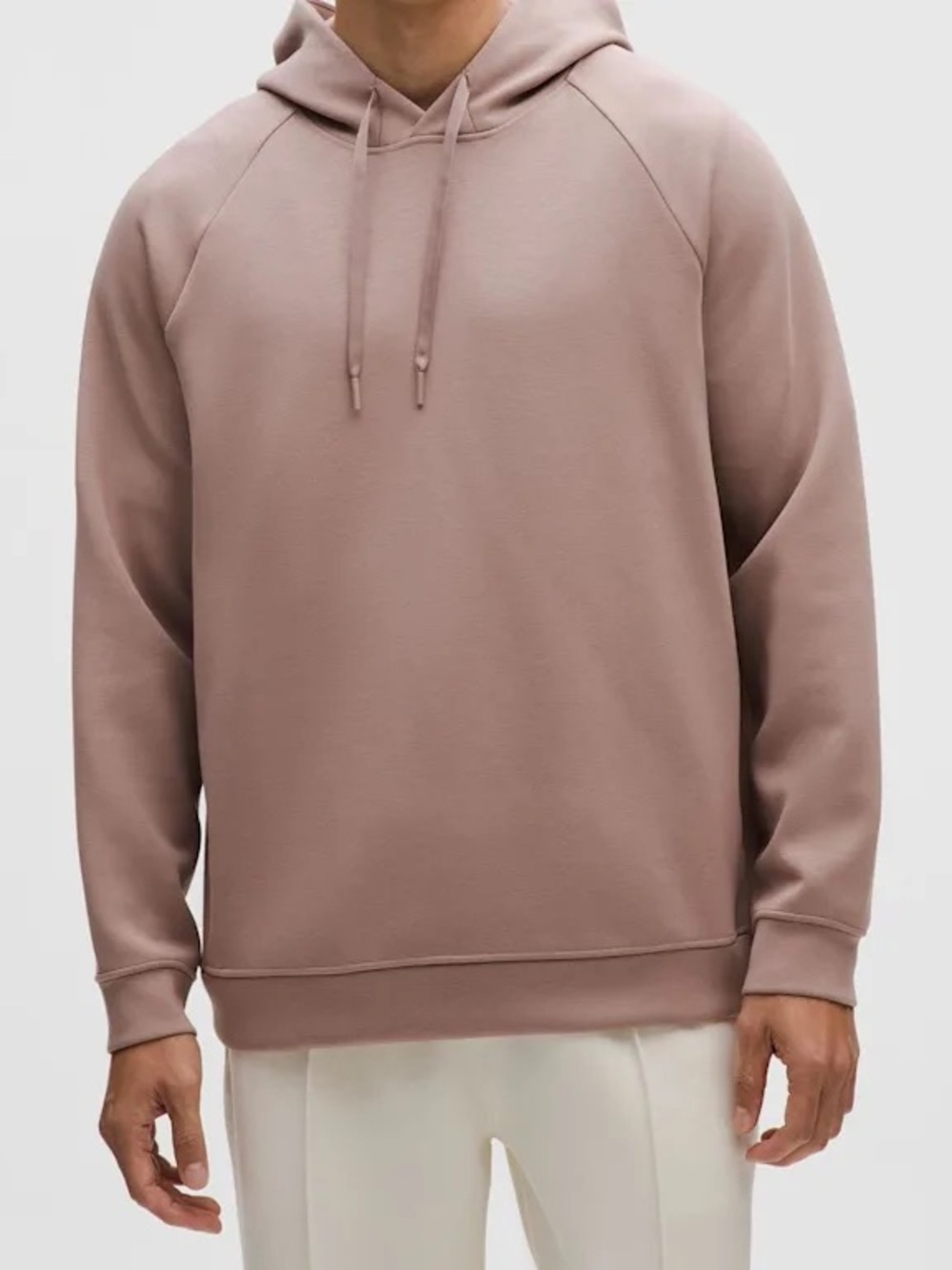 NWT Lululemon Smooth Spacer Pullover Hoodie Ashen Rose Size Large